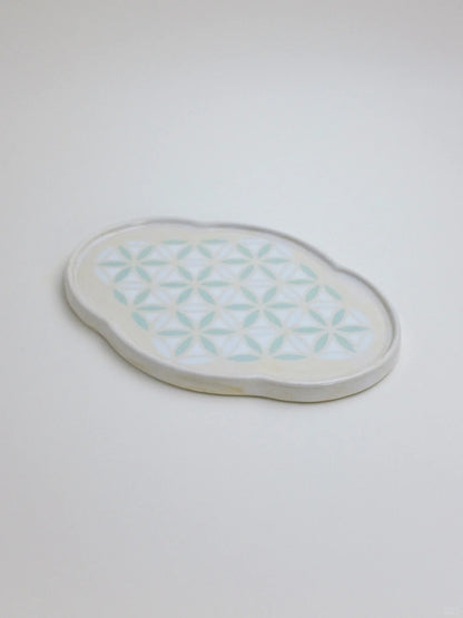 Flower of Life Cloud Plate by Marsel