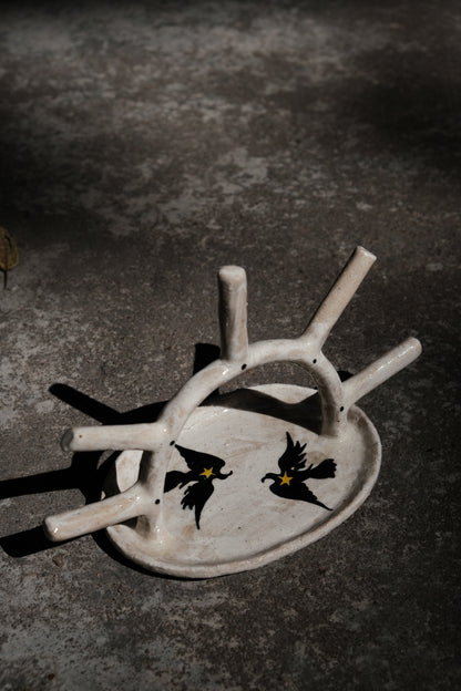 Ceramic Ring Holder by Fanxi
