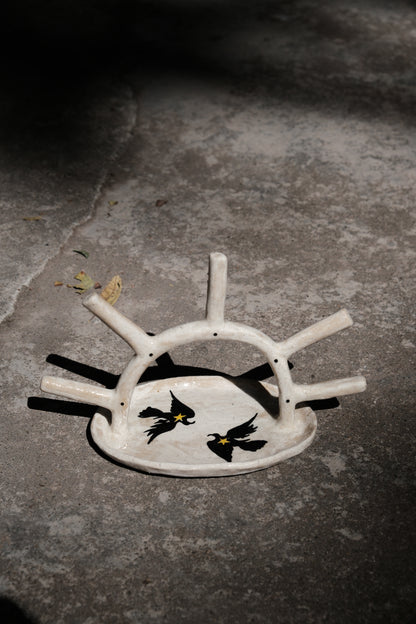 Ceramic Ring Holder by Fanxi