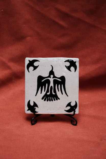 Black Bird Plate by Fanxi