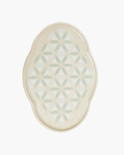 Flower of Life Cloud Plate by Marsel