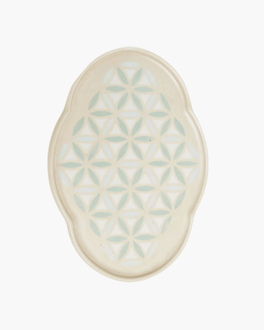 Flower of Life Cloud Plate by Marsel