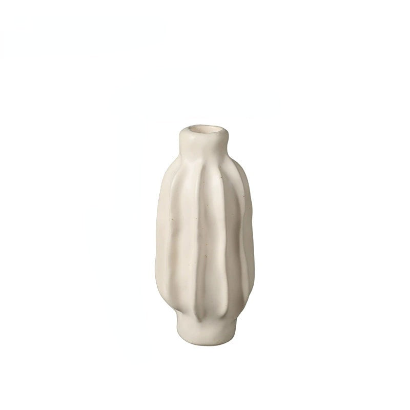 Ripple Candle Holder Collection | Porcelain - Sculptural Hand-Carving by Niki