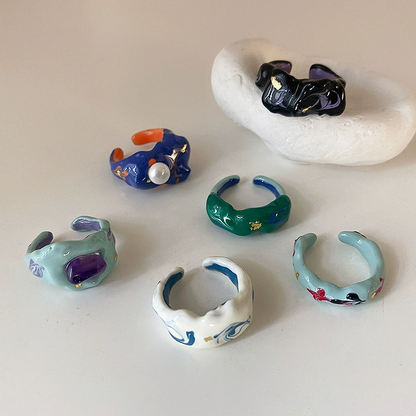 Ceramic Rings by Niki