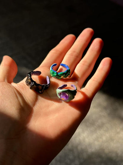 Ceramic Rings by Niki